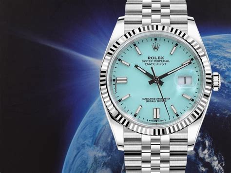 rolex day date tiffany blue.